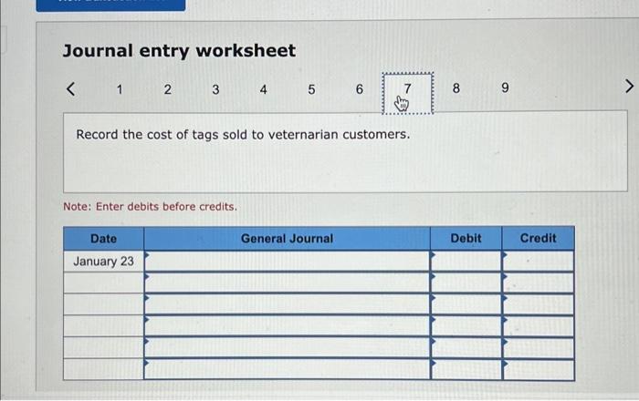 per tag. TAC uses a perpetual inventory system to account for the