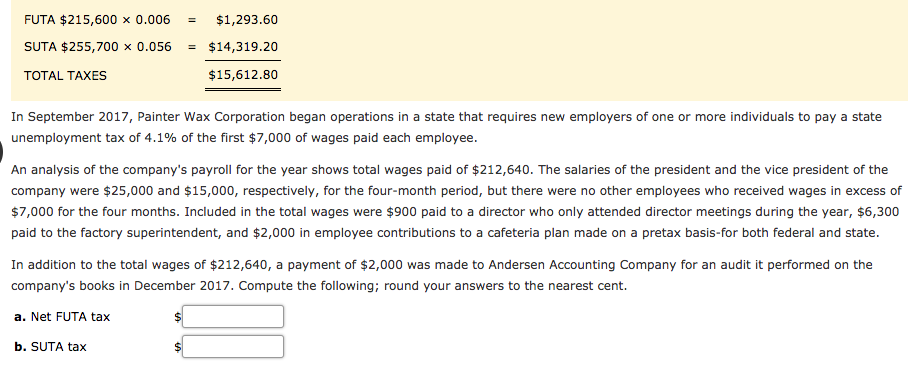 each year and there is much discussion about changes to the FUTA