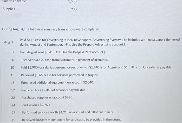 c if possible On August 1, 2021, the beginning of its current