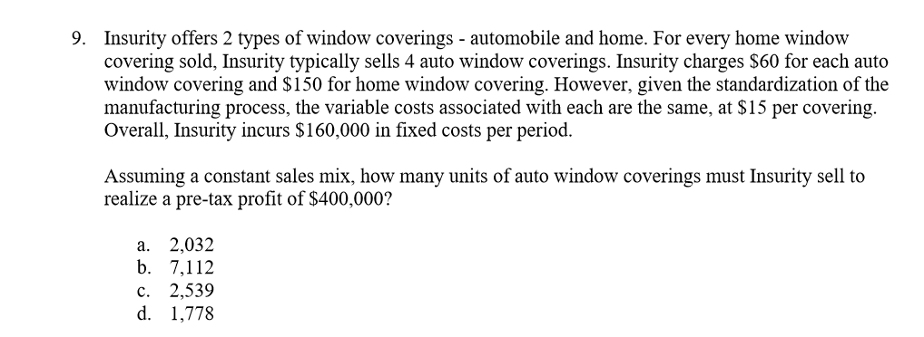 second year of operation should cause an increase in sales of $150,000,