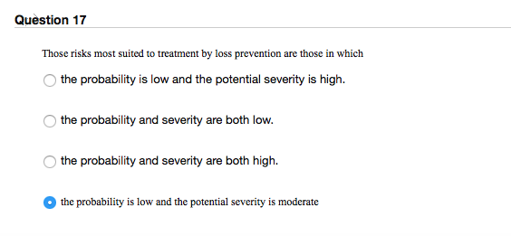 BLUE OPTIONS*** Question 4 1.667 points Sa Because she knows she has