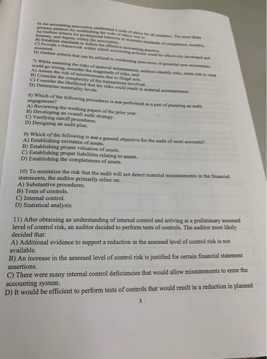  executed 6) An contingiation established The primary purpose for establishing the