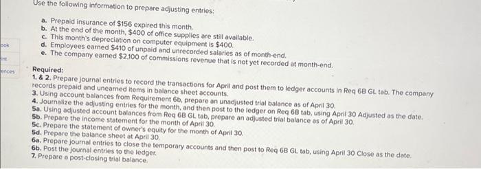 the answer is posted. Thank you in advance! On April 1, Jiro