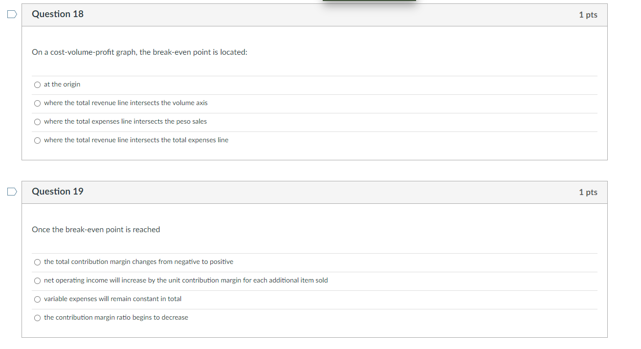 activity level within the relevant range results in: An increase in fixed