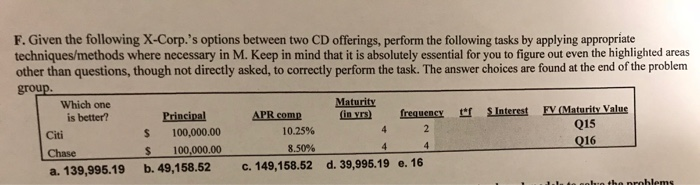 the quantitative nature of the business problems in topics such as depreciation,