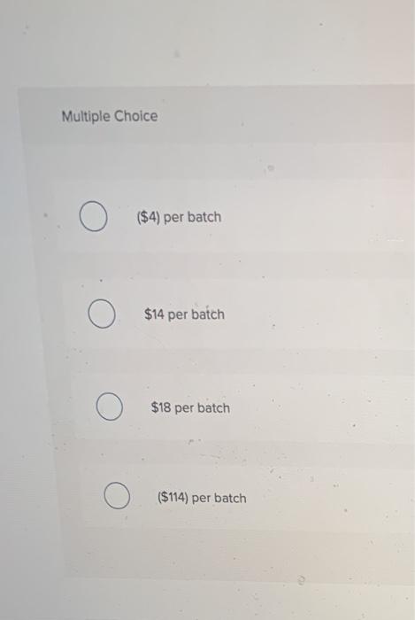 Sugar cane is processed in batches. A batch of sugar cane costs