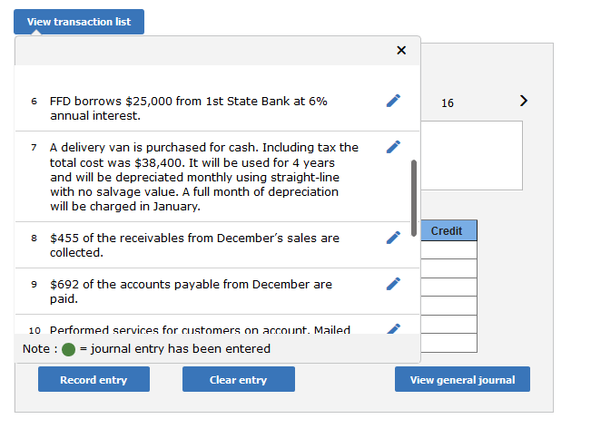 2011. The resulting balance sheet at the beginning of 2012 is provided