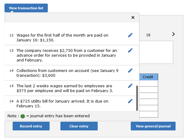 (If no entry is required for a transaction/event, select "No Journal Entry