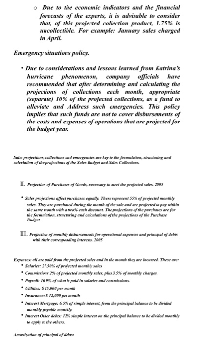 calculated taking into consideration the 3/4 of customers who will pay with