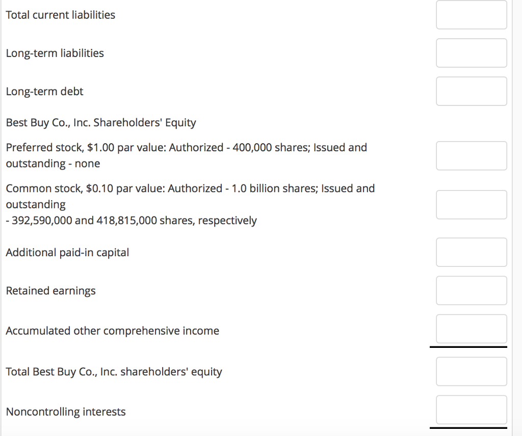 Both Income Statement and Balance Sheet Following are the income statements and