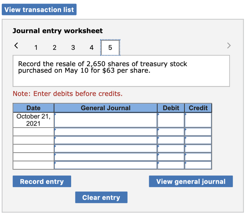 the beginning of 2021. Power Drive has the following transactions affecting stockholders'