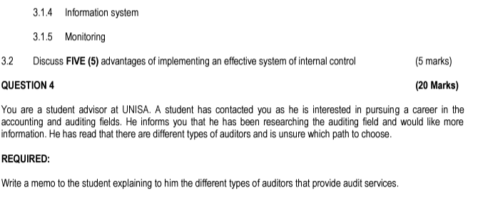 with the managing director before issuing your final audit report. So far,