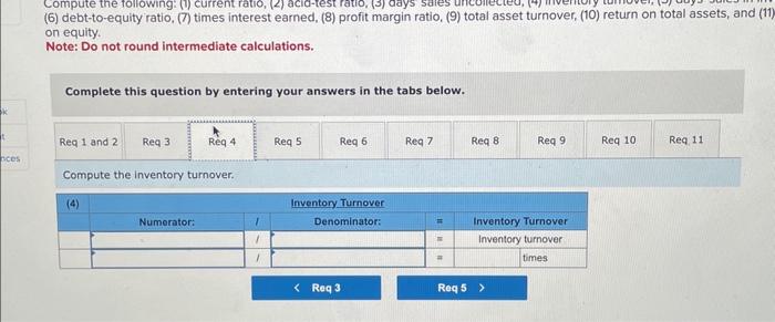 year were inventory, $49,900; total assets, $179,400; common stock, $84,000; and retained