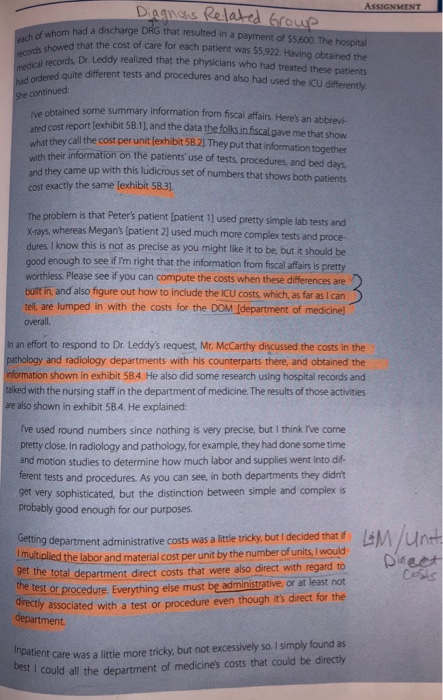 CASE B OWEN HOSPITAL idon't believe we lost money on both those