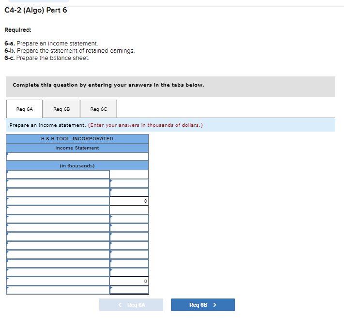  C4-2(Algo) From Recording Transactions (Including Adjusting Journal Entries) to Preparing Financial