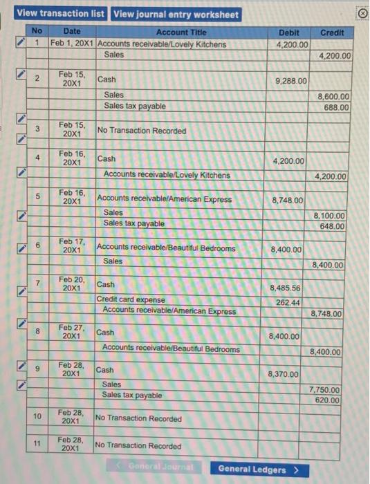 sales made for cash, on open account, and with credit cards. LO