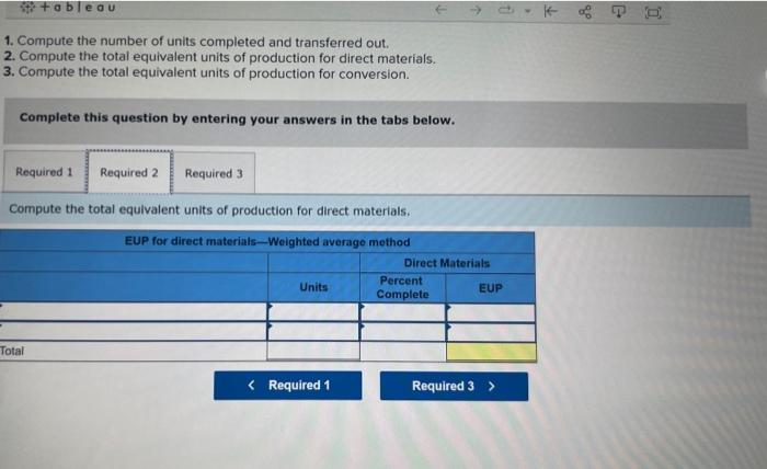 Tableau Dashboard is provided with information for the mixing department. The company