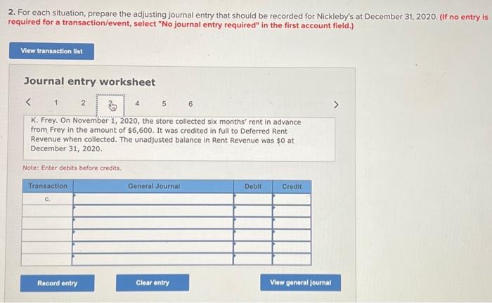 . The unadjusted balance in $ upplies Expense was $0 at December