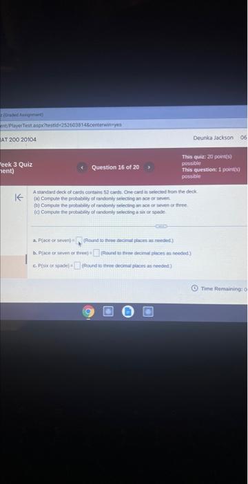 statics plz help quick a. Pyace or mevend b. P(ace ty serven