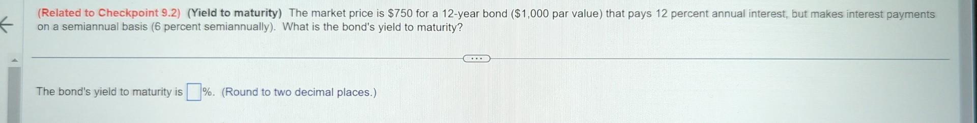 I need help Solving the question thank you! on a semiannual basis