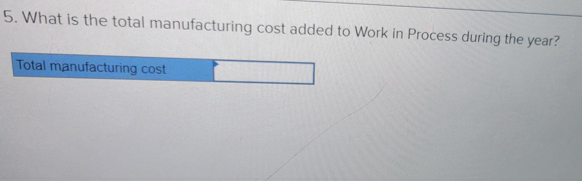 based on a cost formula that estimated $520,000 of total manufacturing overhead
