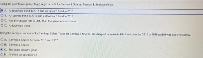 Check your work in the Exorl file with these check figurests 4)