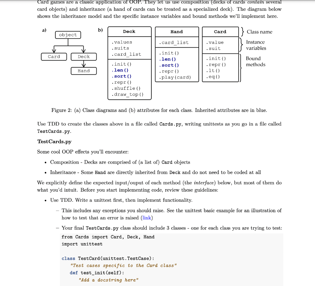 quick problem to get comfortable with OOP structuring. It is autograded, only