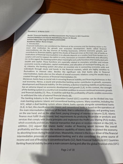  regarding the following case study answer the 4 question in the