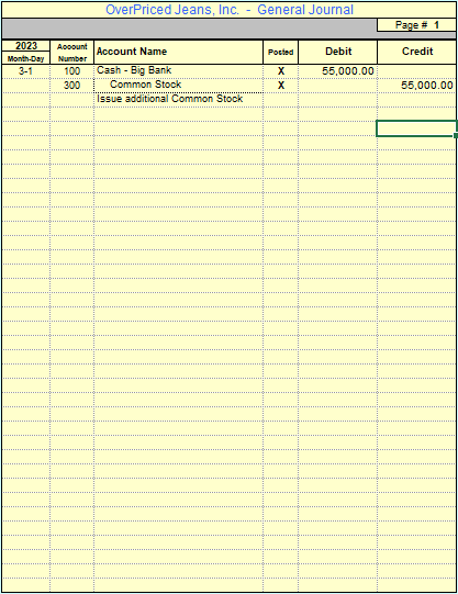 & & JournalPage# & Debit & Credit & Balance & \\ \hline