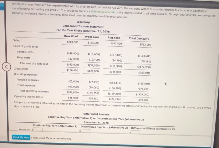 wool from farmers. The company began operations in January of this year,