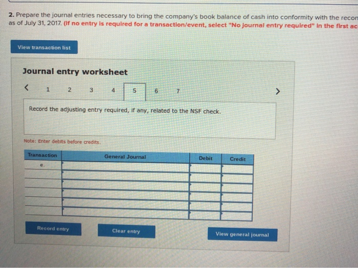with the July canceled checks, but Check No. 3031 is not. Also,