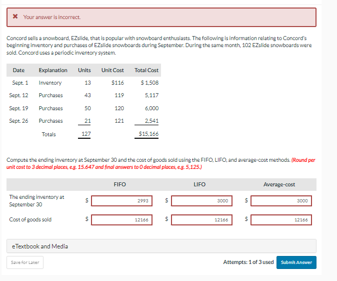Please, explain to me how I can solve this. Concord sells a