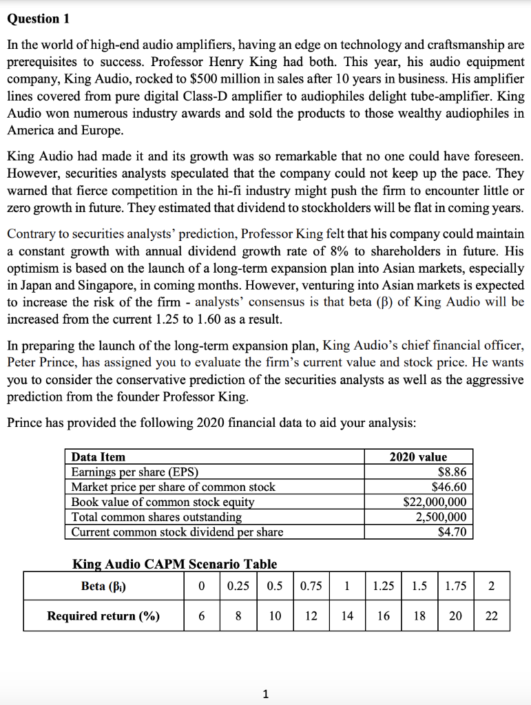 a)Book value per share = $8.8, Current P/E ratio = 5.26 b)