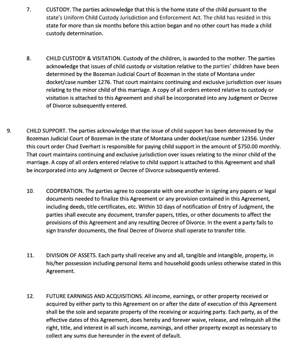 married to Dena Everhart, and together they have two teenage children. Chad