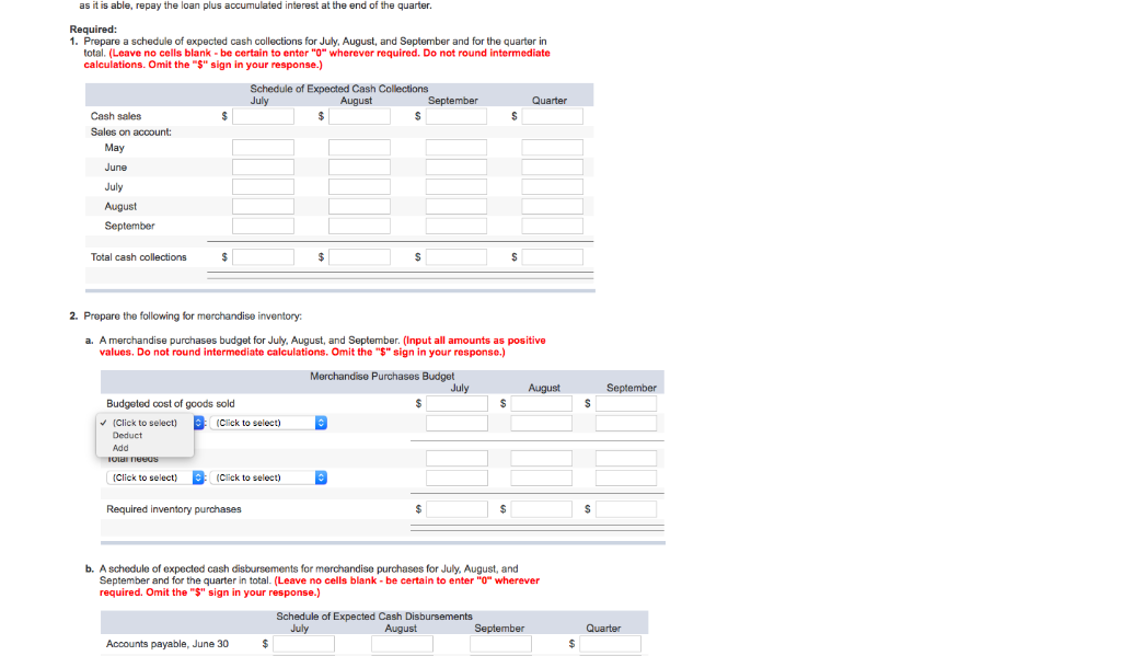 solve question 1&2&3 please. as it is able, repay the loan plus
