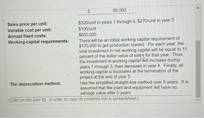 the 31 percent marginal tax bracket with a required rate of return