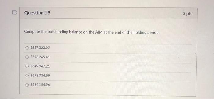 You purchase a house for $958,000 financed via a 95% LTV asset