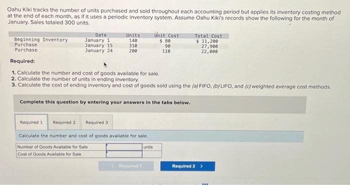 This is one question. kindly see under "required" heading and answer all