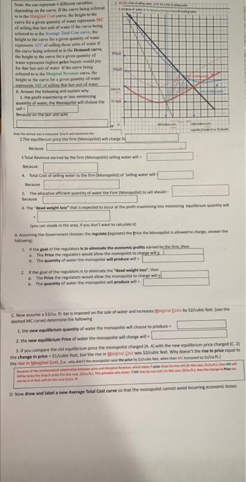need help with marginal cost and average total cost need help with