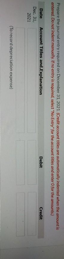 calculation On January 1, 2020. Crane Ltd. acquires a building at a