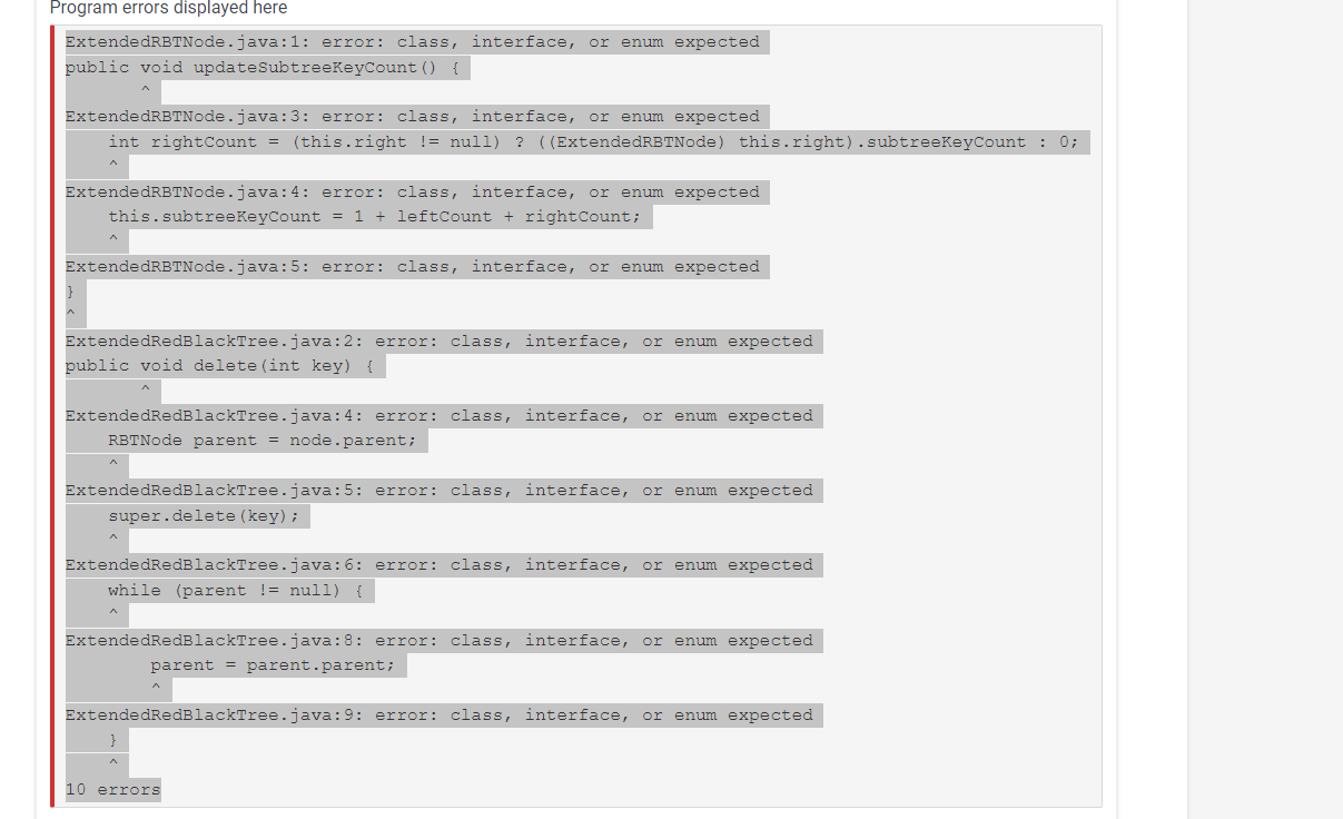  8.12 LAB: Red-black tree Nth largest operation Step 1: Inspect the