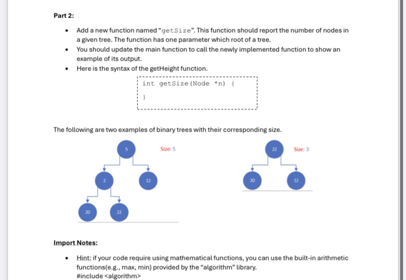  #include using namespace std; struct Node { int data; Node *left;