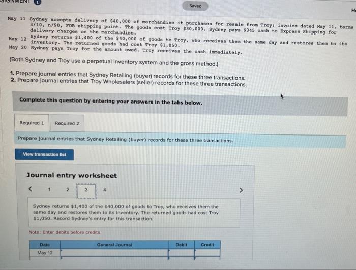 May 11, terma 3/10, n/90, TOB shipping point. The goods coot Troy