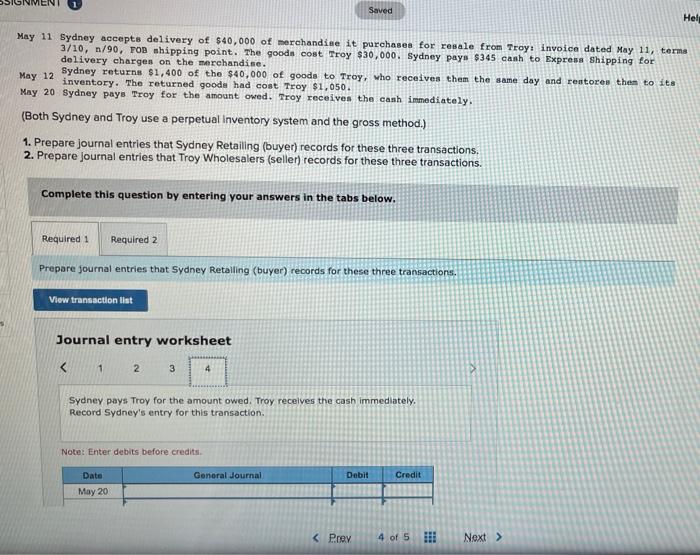 $30,000. Sydney pays $345 cash to Express Shipping for delivery charges on