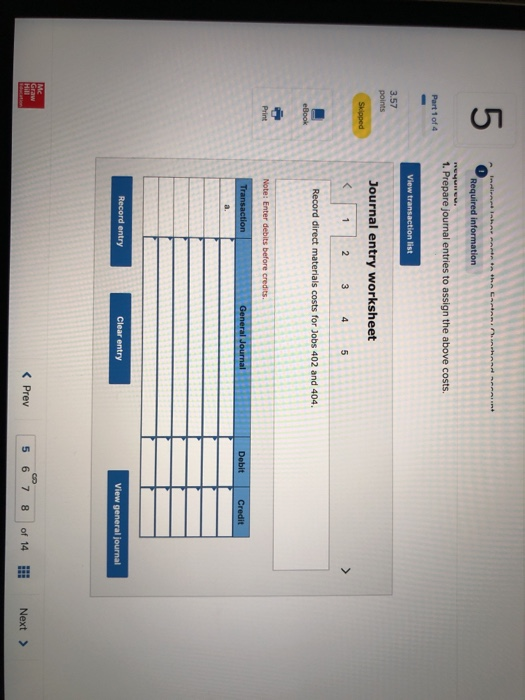 information applies to the questions displayed below] Bergamo Bay's computer system generated