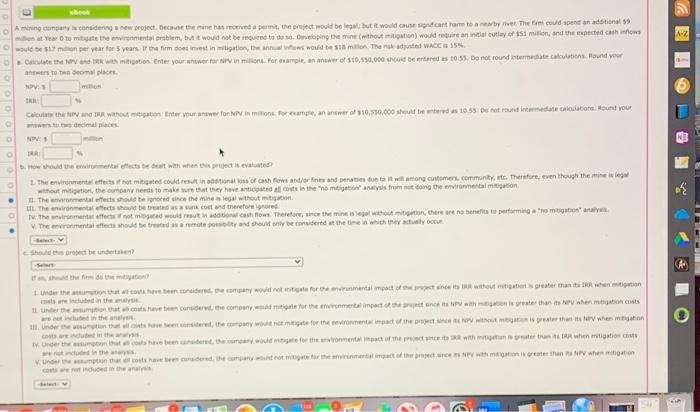  AZ Argumenge Broject technine hered a permit the project would be