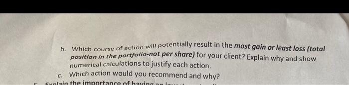 a client with 500 total shares of NVDA; all those shares have
