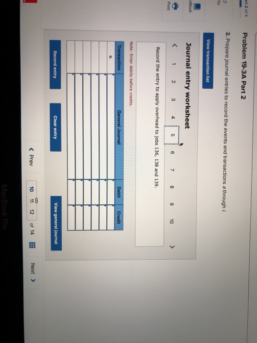 for the month. Job 136 Job 137 Job 138 Job 139 Job