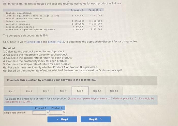 investment (ROI), which has exceeded 23% each of the last three years.