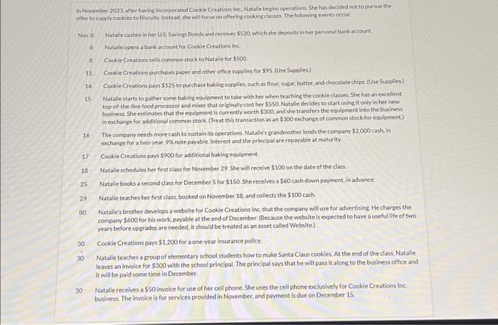  PLEASE ANSWER ALL QUESTIONS. WILL THUMBS UP IF CORRECT! In November